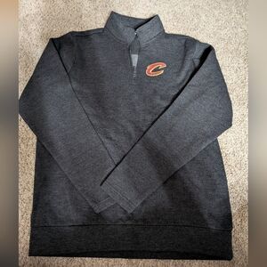 Cleveland Cavaliers Antigua Women's Action Quarter-Zip Pullover Sweatshirt SZ:M